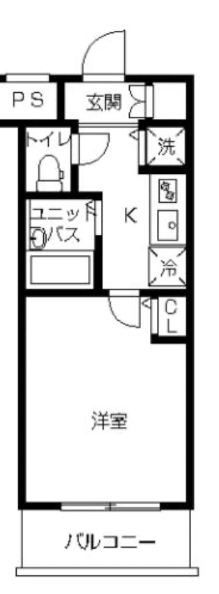 スカイコート文京白山第5の間取り写真