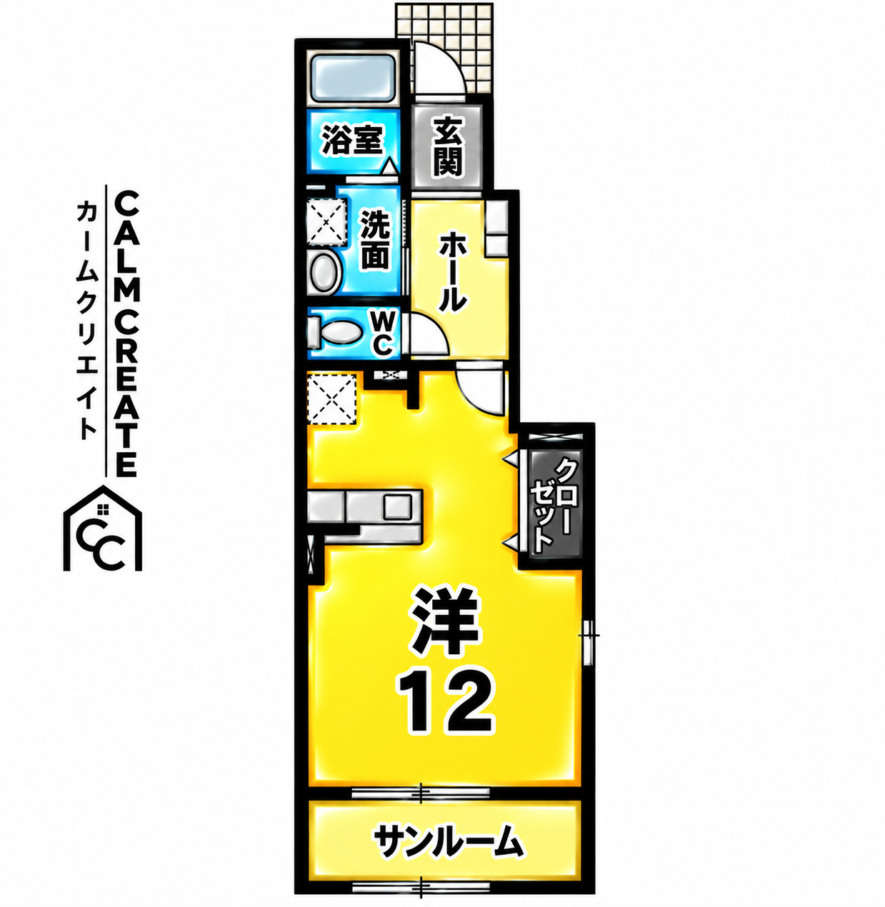 ＪＲ山陰本線 豊岡駅 徒歩15分 2階建 築19年の間取り写真