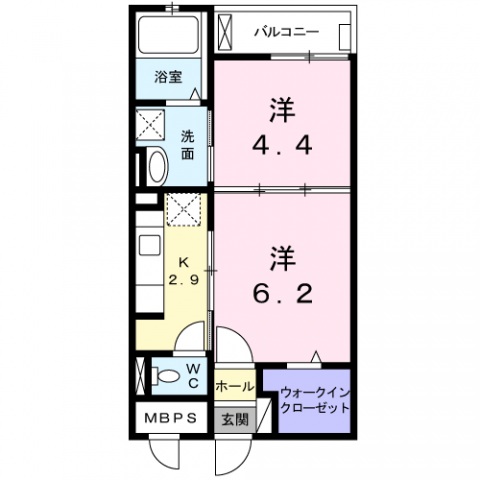 ライル IIの間取り写真