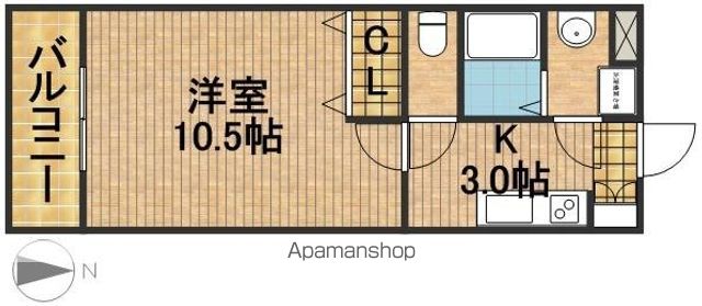 フレンドシティIIIの間取り写真