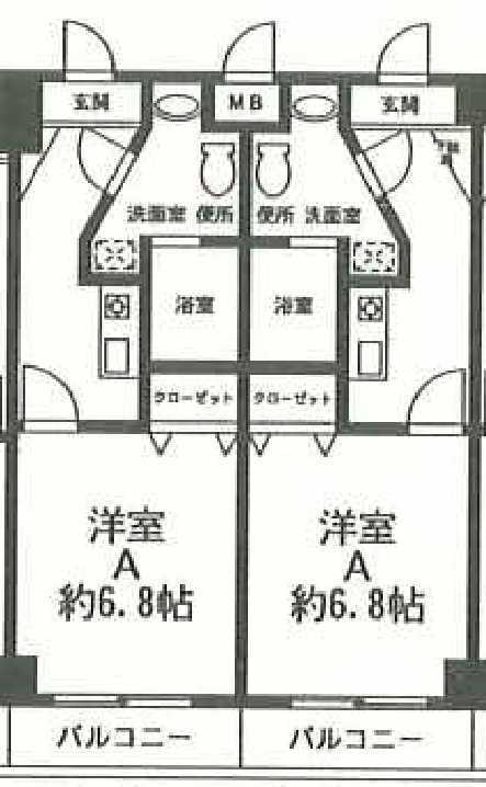 S FORT横須賀海岸通りの間取り写真