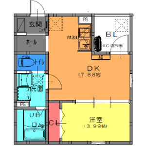 F+style西取石3号館の間取り写真