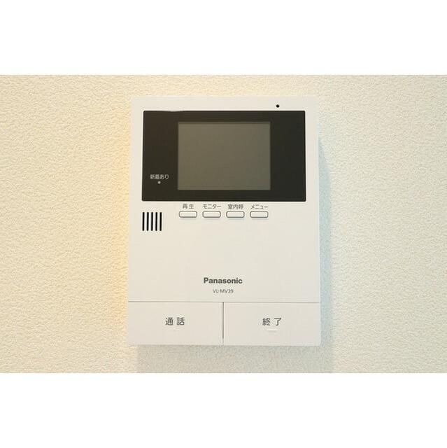 セキュリティ　モニター付きインターホン★