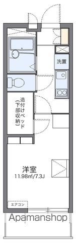 レオパレス南部の間取り写真