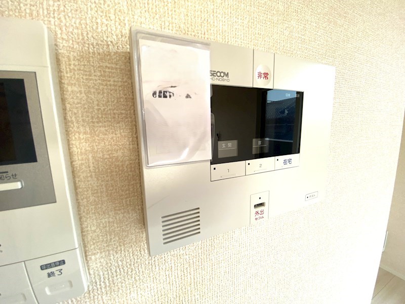 セキュリティ　※他号室の参考写真となります