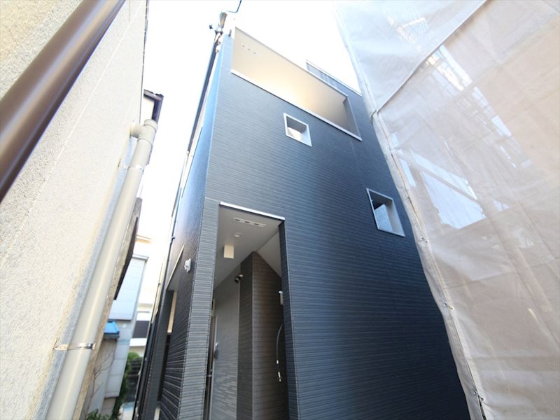 建物外観　外観　デザイナーズ　光インターネット無料