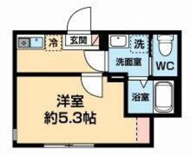 フロンティア川崎の間取り写真