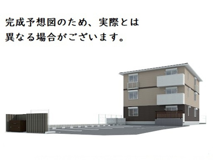 建物外観　同施工会社、同型タイプです／※現況優先