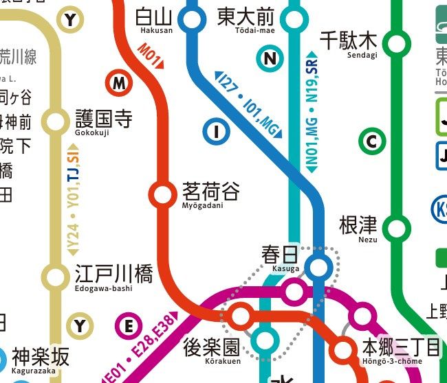 眺望　☆路線図☆