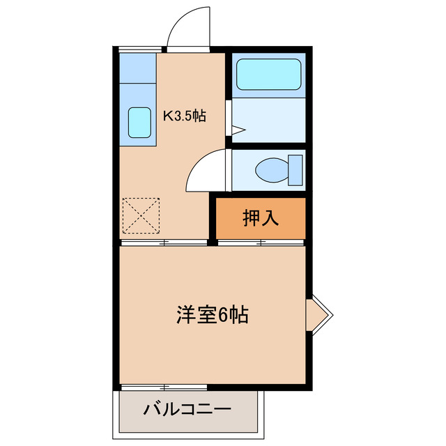 コーポさゆりの間取り