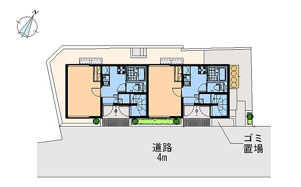 【横浜市中区本牧満坂のアパートのその他共有部分】