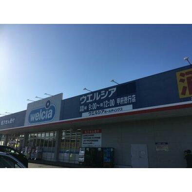 ドラックストア　ウエルシア甲府徳行店（ドラッグストア）まで290m