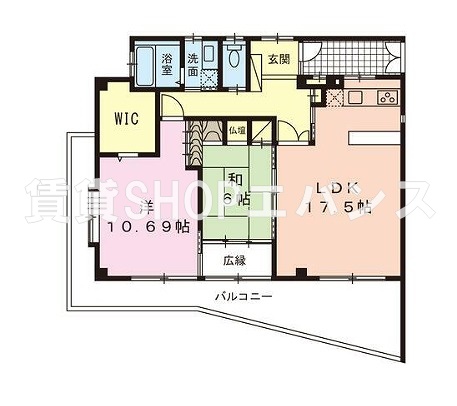 TONBOマンションの間取り