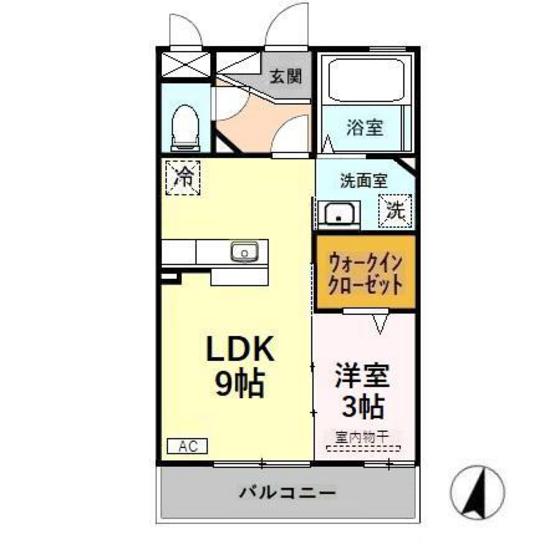 グレイス戸出の間取り