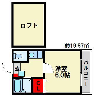 ジュネス１０の間取り