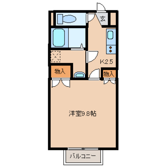 メゾン　プランタンの間取り