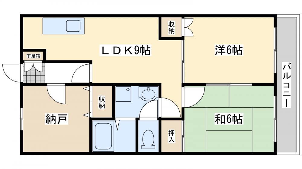 高友森下の間取り