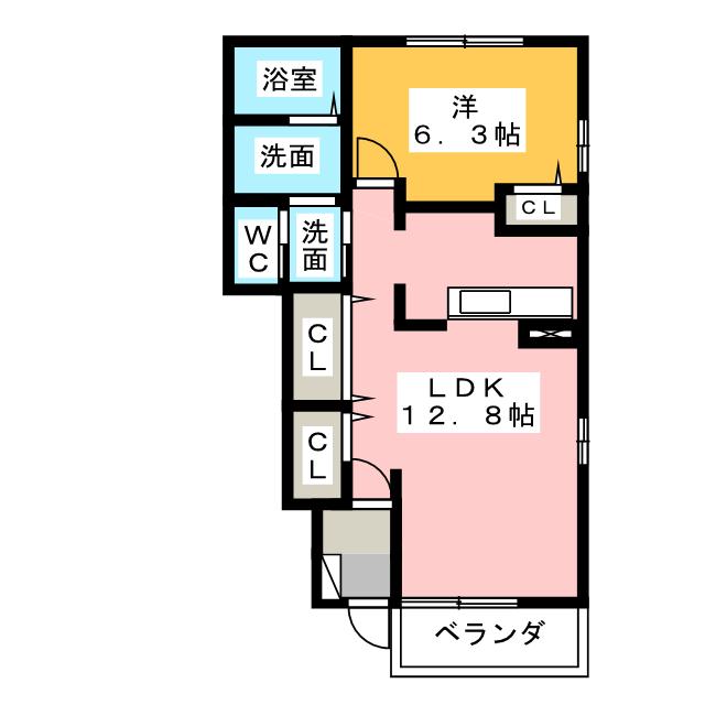 しなのＦの間取り