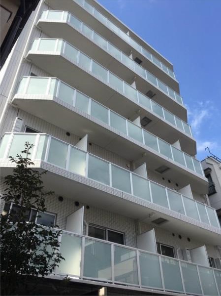 墨田区本所のマンションの建物外観