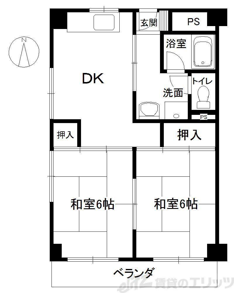 北邑ビルの間取り