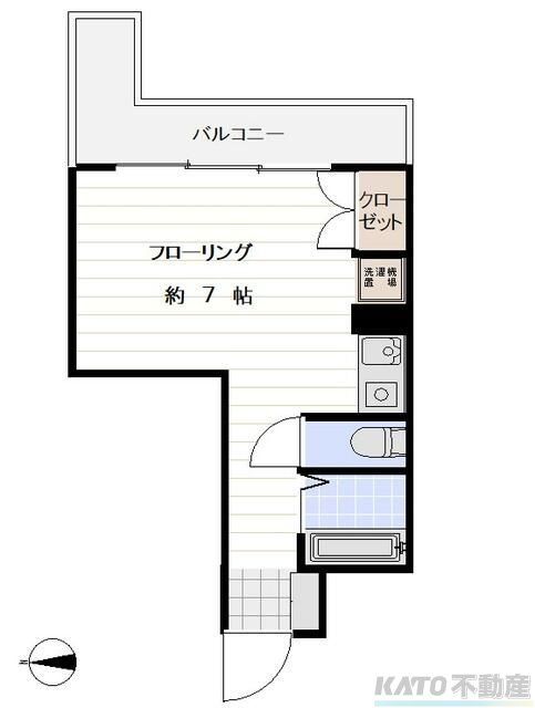 町田市玉川学園のマンションの間取り