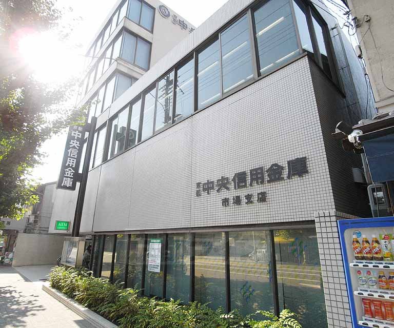 【京都市下京区西七条南東野町のアパートの銀行】