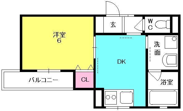 ＣＲＡＳＩＳ今津駅前の間取り