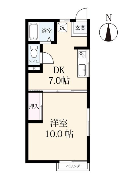 グランジュール　Ａ棟の間取り