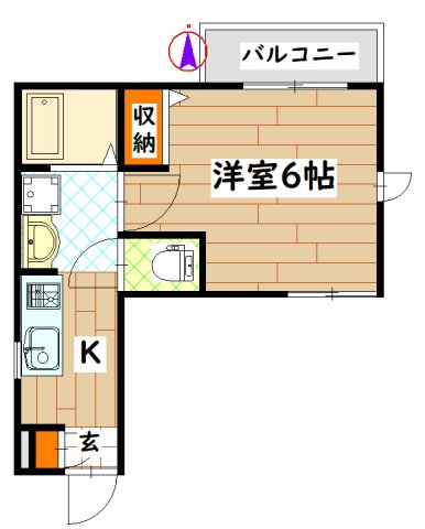 メゾングレイスの間取り