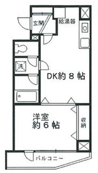 サンハロー東神奈川駅前の間取り