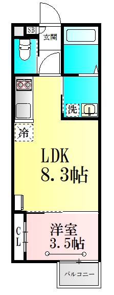 仮）BAU2.5松が丘の間取り