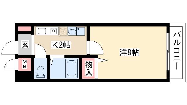 ベル名駅の間取り