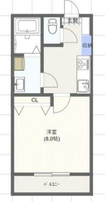 ＣｒｅｓｔIII（クレストスリー）の間取り