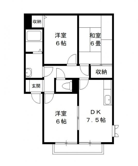 ソレーユ　Ｃ棟の間取り