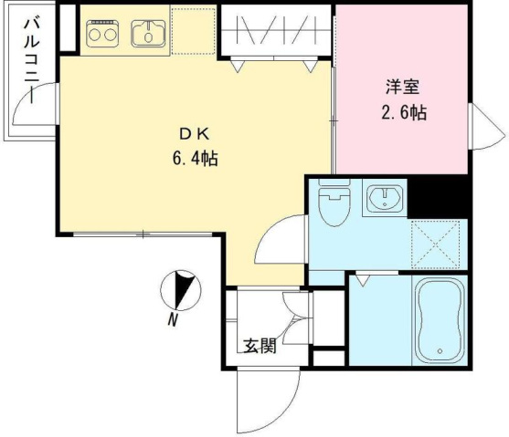 RAMIi池上　ラミイイケガミの間取り