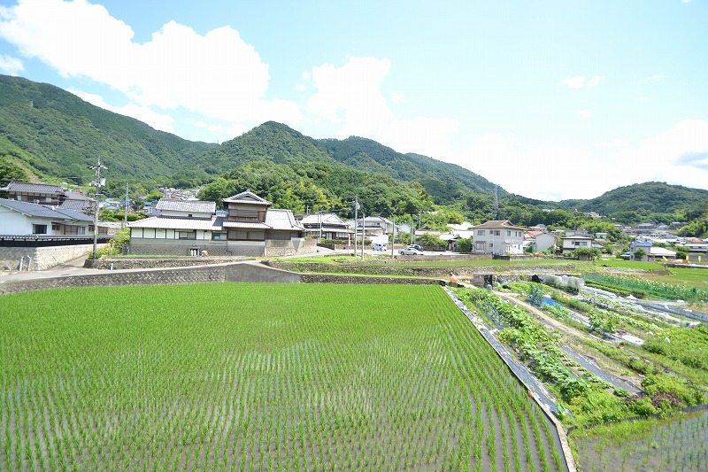 【広島市安芸区中野東のアパートの眺望】