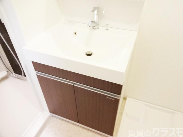 洗面設備　洗面所も綺麗です。