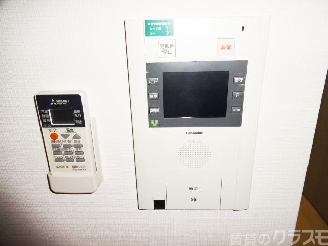 セキュリティ　来客時も安心です♪