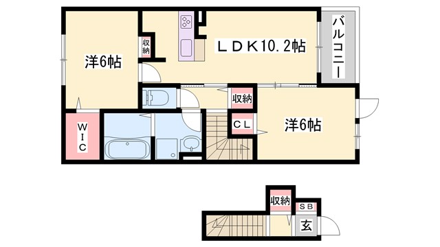 エイドIIの間取り