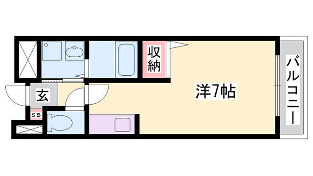 ローゼ　プロムナードの間取り