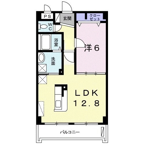 フォーレスト　カーサの間取り