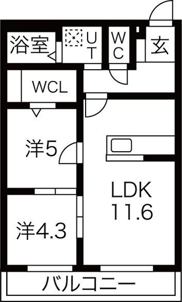 パストラーレの間取り