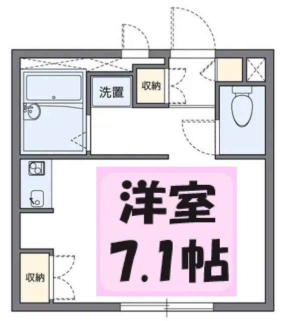 ジュネス杉戸の間取り