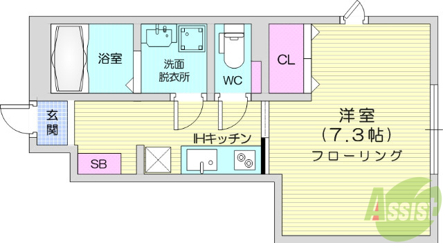 フィーロ貝ヶ森の間取り