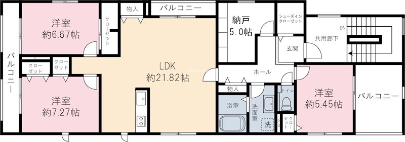 Sorrisoの間取り