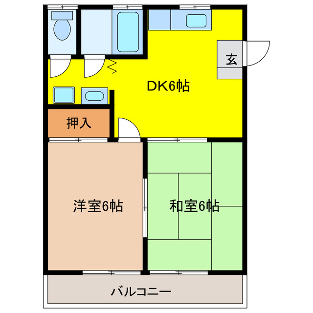 アーバンシティPart-Iの間取り