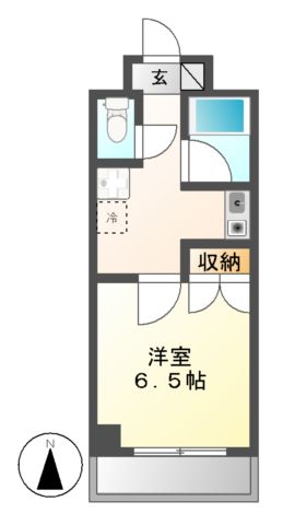 ジュネス北千種の間取り