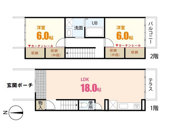 【らめっとＭの間取り】