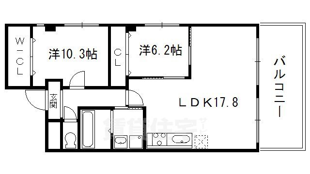 sawarabi御所の間取り