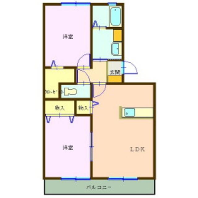 ウィルモアＴＯＳＨＩの間取り